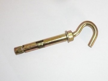 Hook bolt anchor